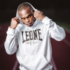 Суитшърт - Leone LOGO hooded sweatshirt - White